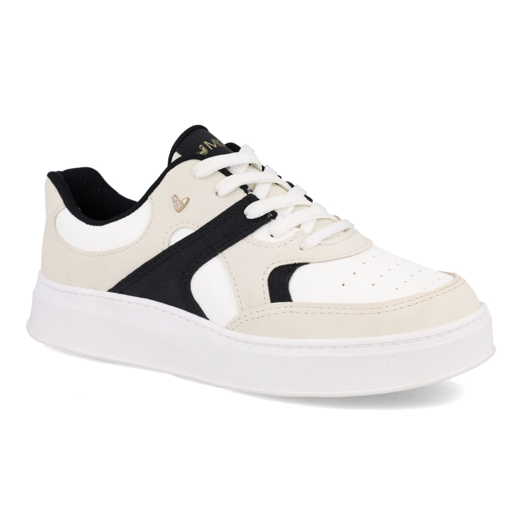 Tênis Mississipi Casual Flatform Feminino Cinza Gelo vista em ângulo para ajuste e conforto